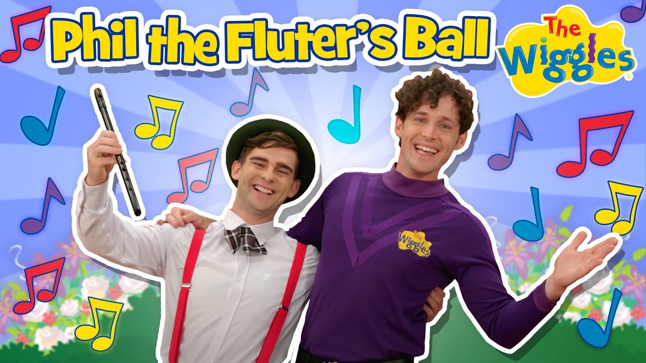 Phil the Fluter's Ball 🪈🎶 The Wiggles Irish Folk Song for Kids 🍀