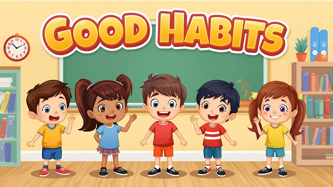 Good Habits for Kids | Learn Good Manners in Fun Way | Daily Routine for Children