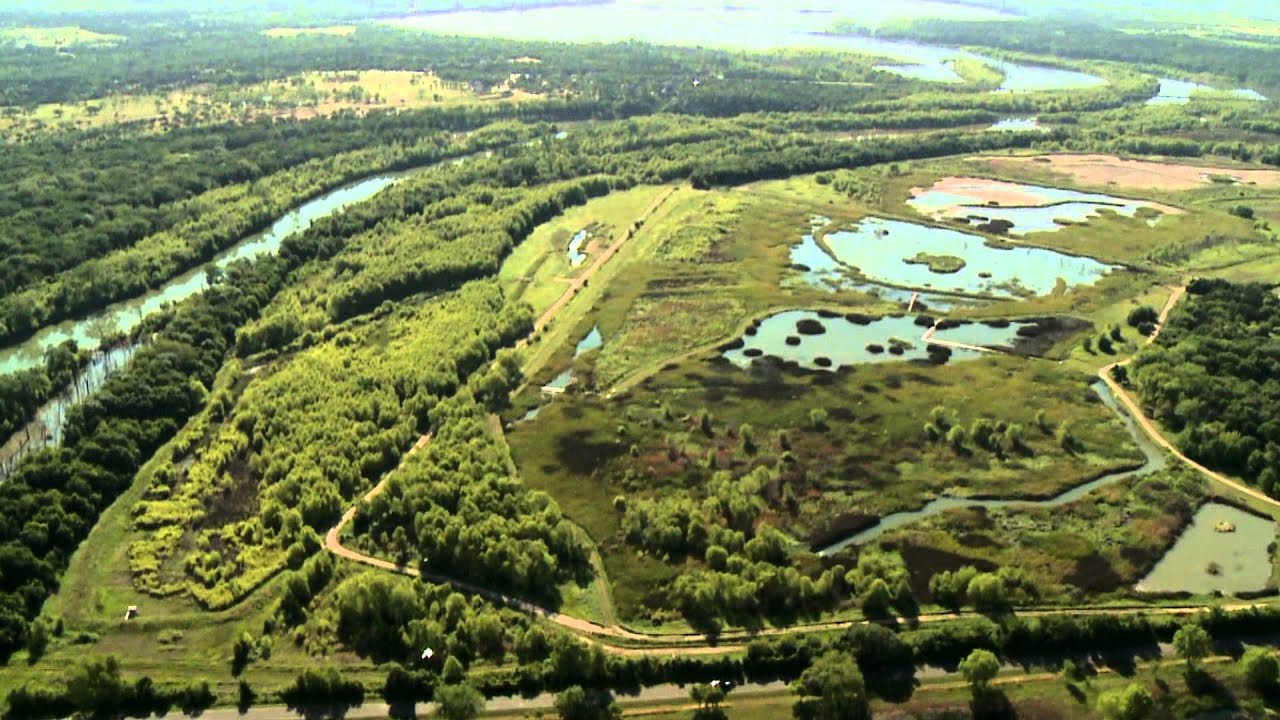 Images of Waco - Aerial of Waco Airport, Lake Waco and Wetlands