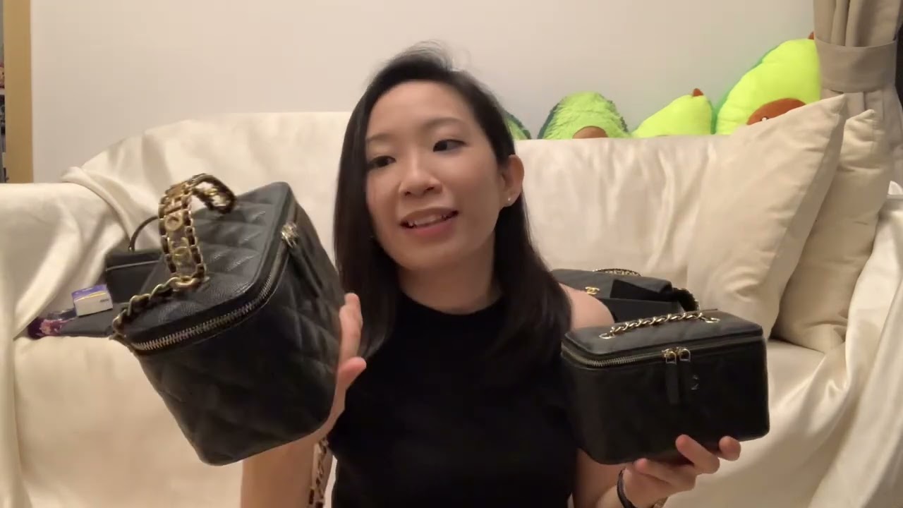 ♥️開箱+比較♥️Comparison on Chanel Vanity Case 22s VS Wallet on Chain 22s ♥️