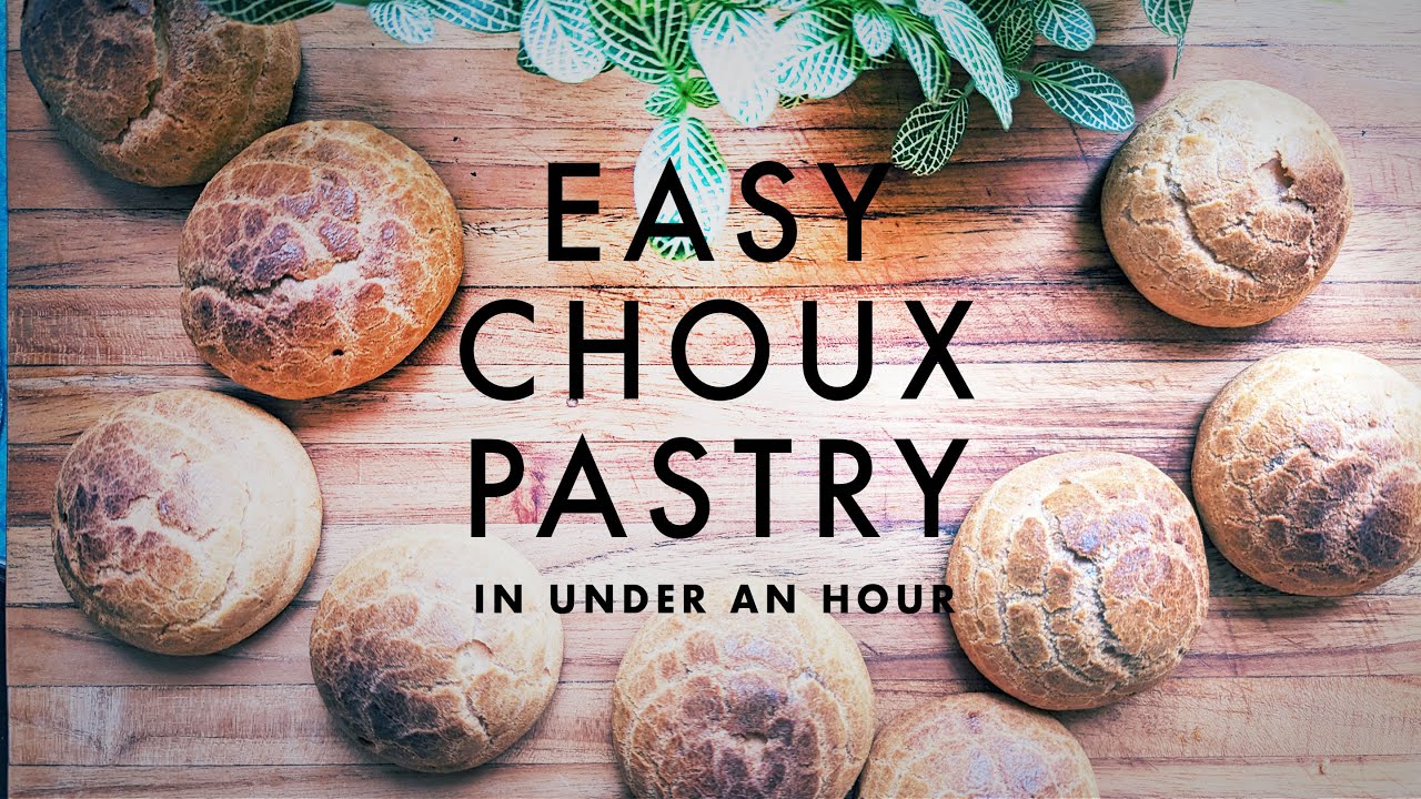 Easy Choux Pastry In Under an Hour |  ASMR | Magic Marinade