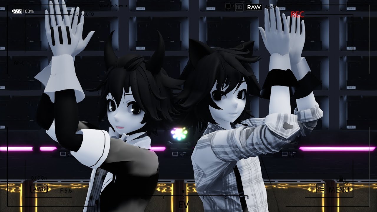 【MMD BATIM】 Shake it off【Boris x Bendy】