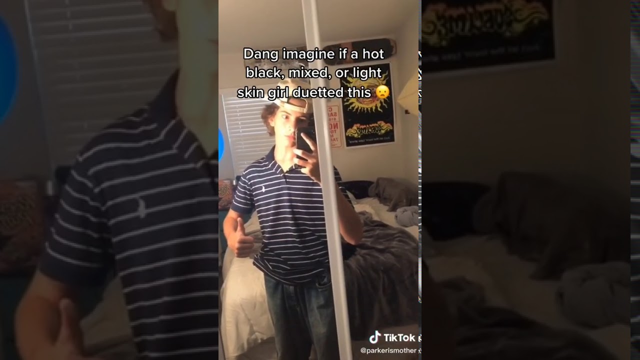 White Men on Tik Tok Simping over Black Women For 4 minutes straight