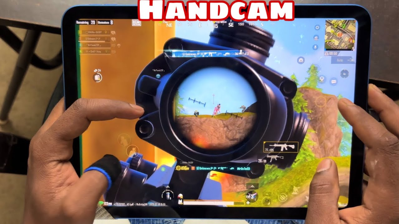 iPad 11 Generation BGMI Test - Unknown x Gaming