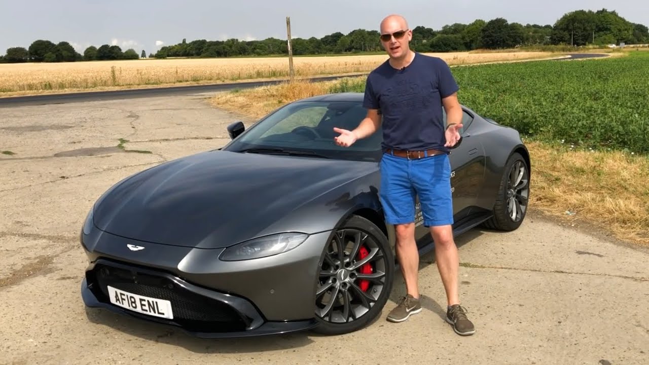 Driving the NEW Aston Martin Vantage!