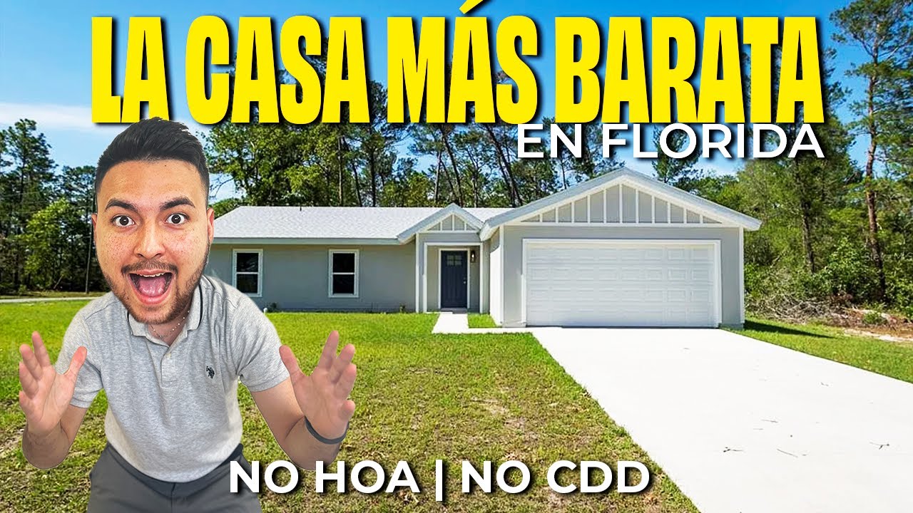 LA CASA MÁS ECONÓMICA DE FLORIDA CENTRAL EN LA MEJOR UBICACIÓN