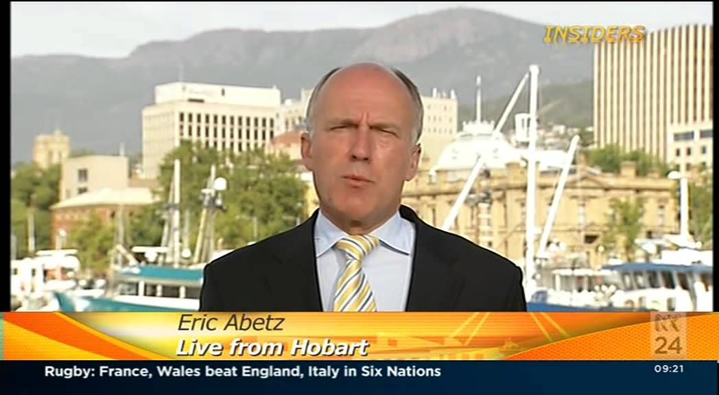 Interview with Barry Cassidy, Insiders - 02/02