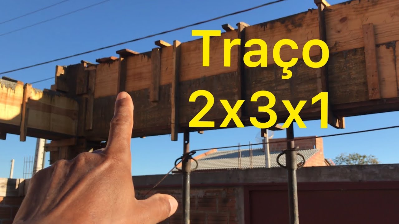 CONSTRUINDO A PROPRIA CASA #87 - QUAL TRAÇO USADO NA VIGA DE 6 METROS