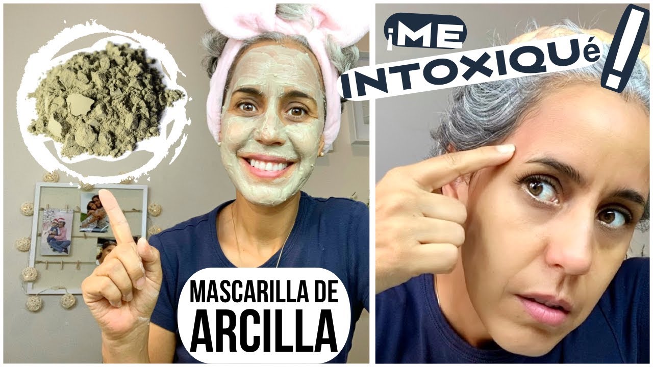 MASCARILLA DE ARCILLA VERDE PARA EL ROSTRO - ME INTOXIQU&Eacute; !!!