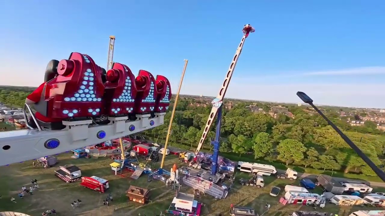 Air (Abie Danter) On Ride The Hoppings Newcastle 2025