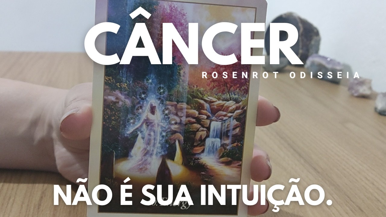 CÂNCER ♋︎ - ISSO NÃO É SINAL É CARÊNCIA — O MILAGRE COMEÇA QUANDO VOCÊ DEIXA IR.