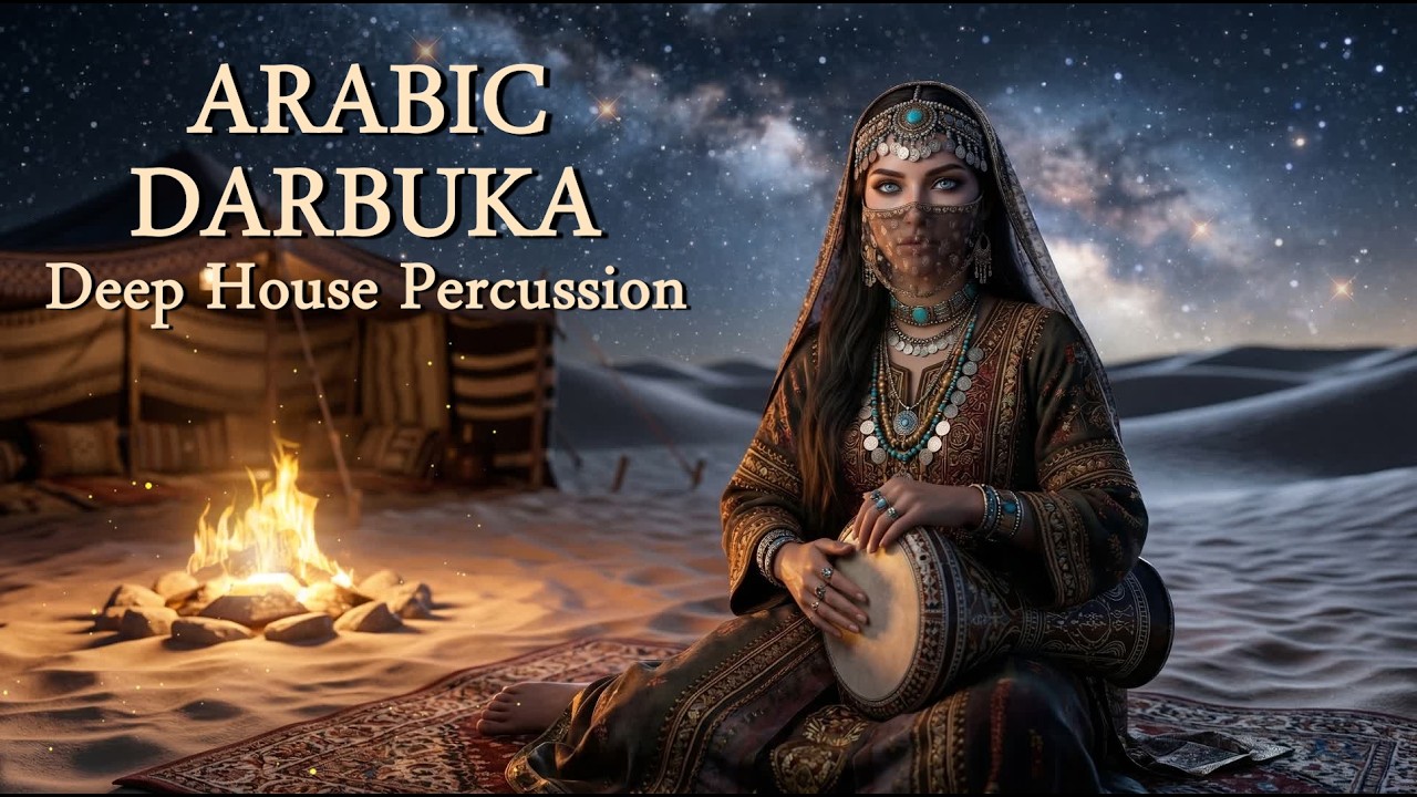 Dark Darbuka &ndash; Arabic Deep House Percussion (8D Headphones Build-Up)