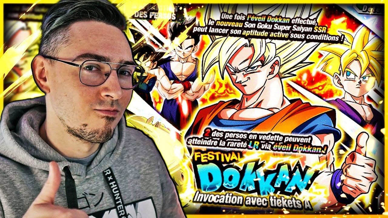 C'EST INCROYABLE 🔥 INVOCATION GOKU SSJ2/3 - DOKKAN BATTLE