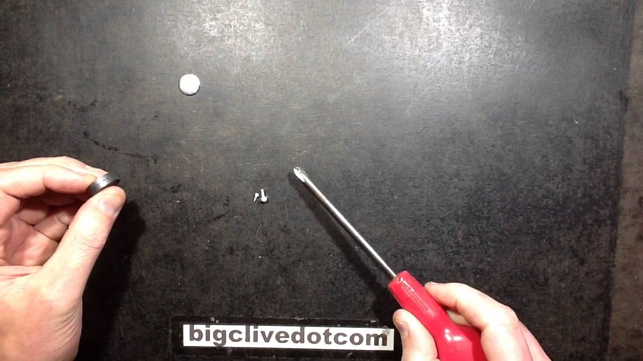 How to magnetise and demagnetise a screwdriver.