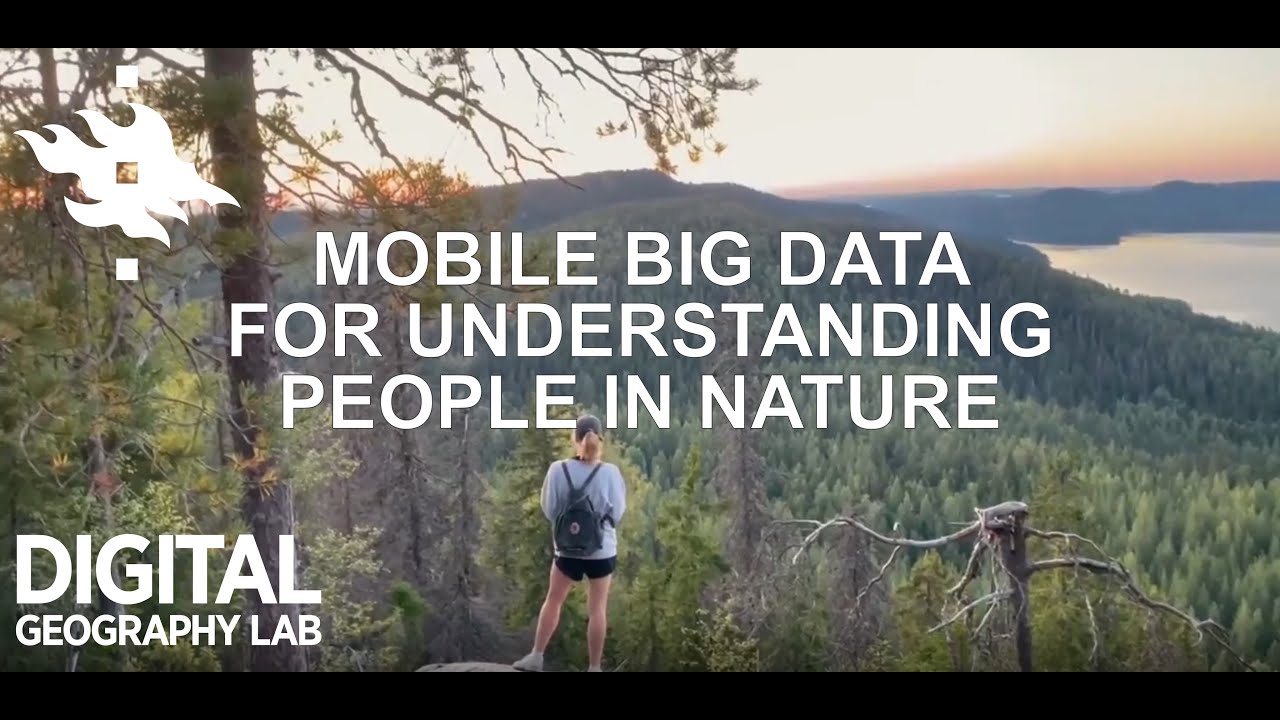Mobile Big Data For Understanding People in Nature