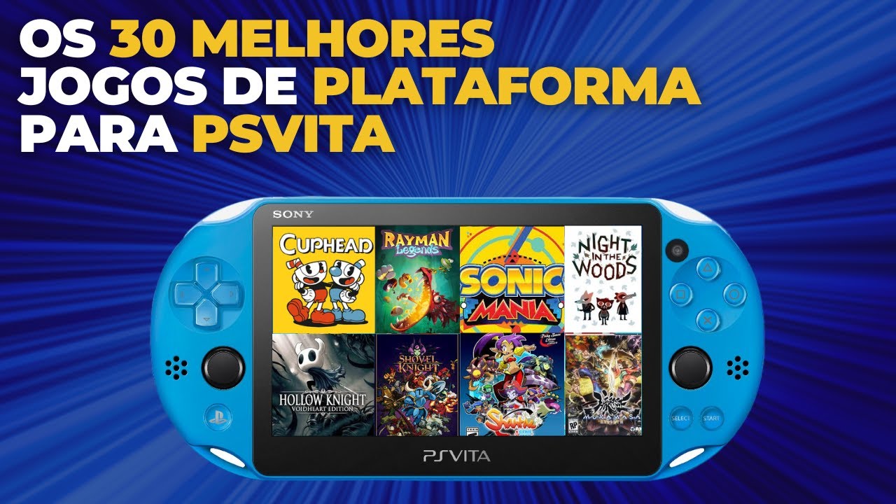 Os 30 Melhores JOGOS de PLATAFORMA para PSVITA