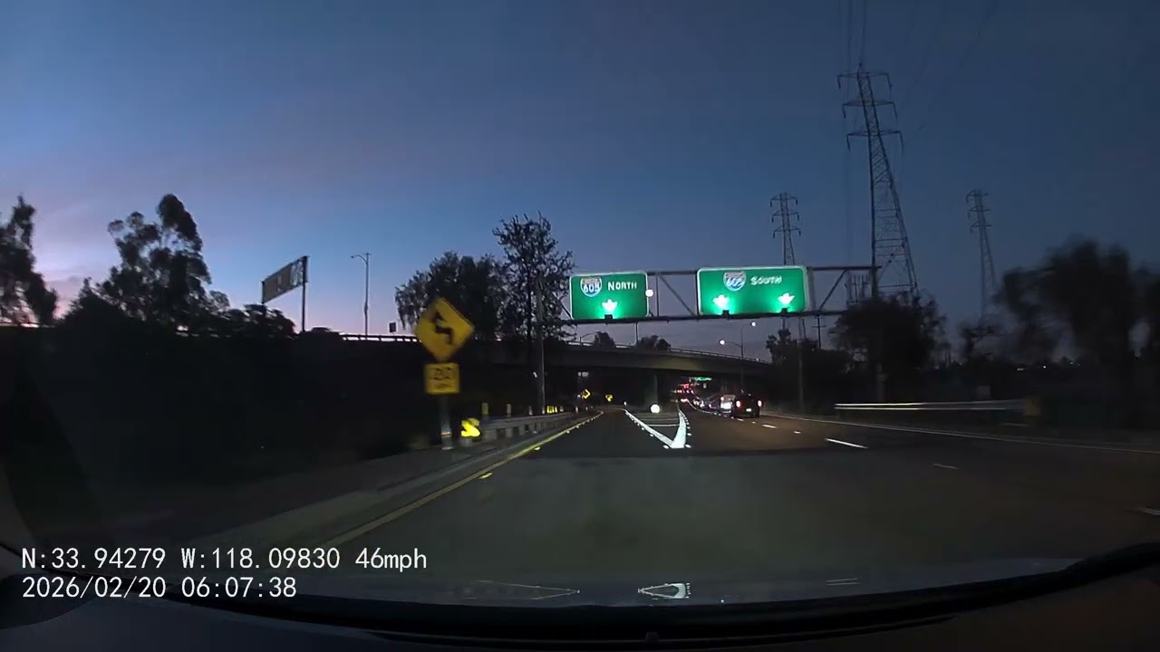 #Daily #Drive #Dashcam #South California, #USA