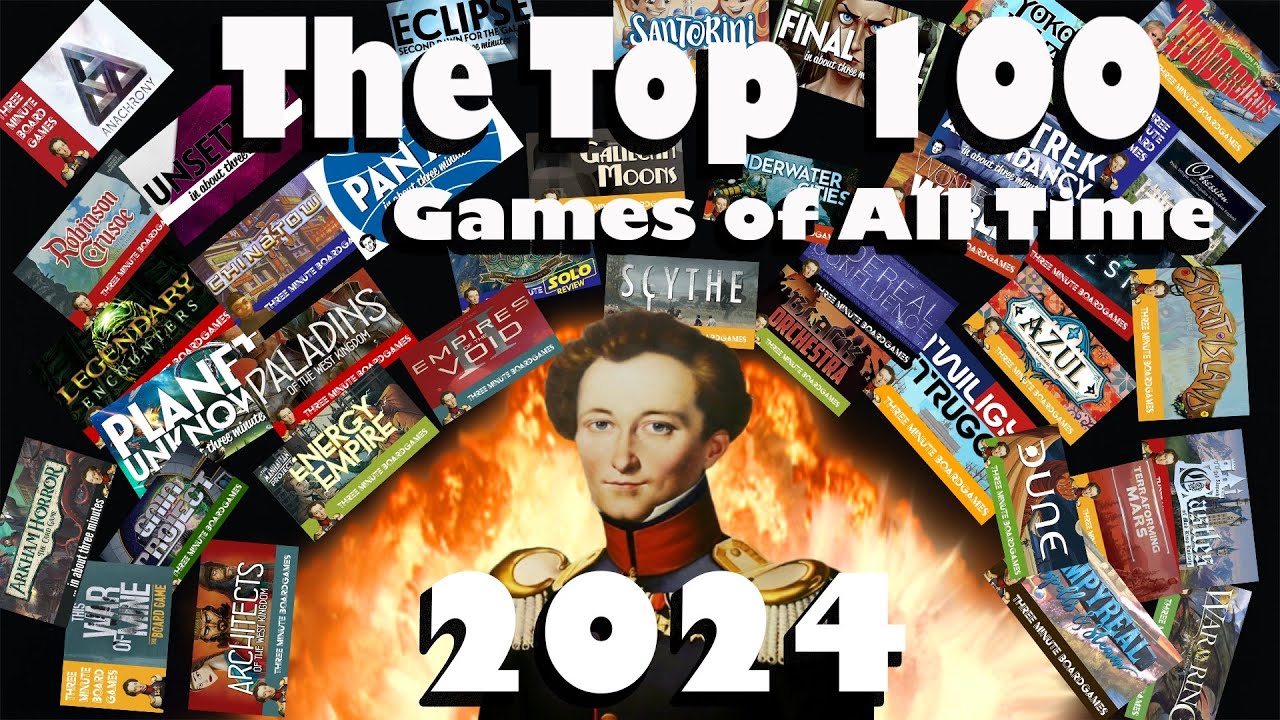The top 100 board games of all time (2024)