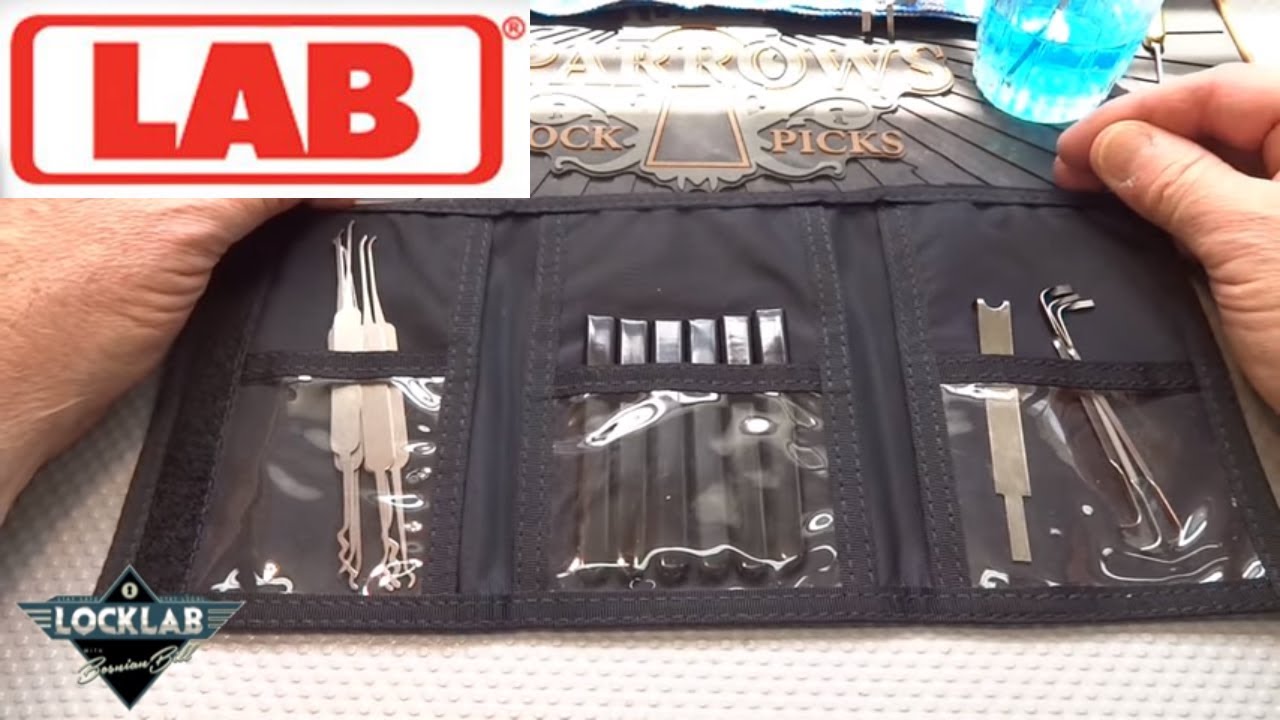 (841) Review: LAB 17-Piece Lock Pick Set