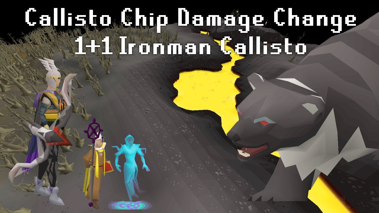 OSRS Callisto Update - No Chip Damage - Ironman 1+1 Callisto Freeze Alt (Webweaver) 30kph+