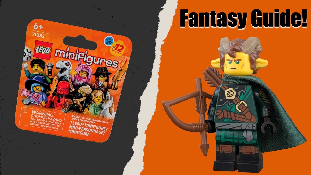 Гайд по модификации LEGO CMF 29-й серии в стиле замков и фэнтези!