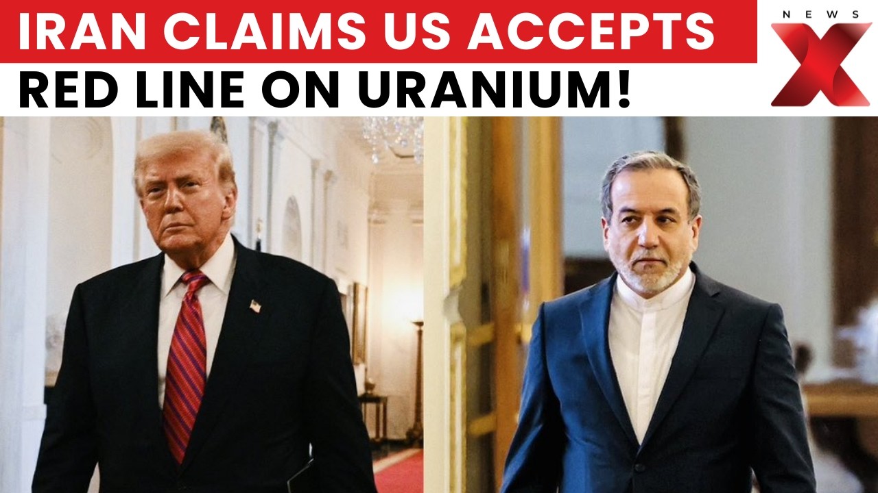 US-Iran War: Iran Confirms US Agrees Nuclear Enrichment Red Line, Deal Still Pending | NewsX