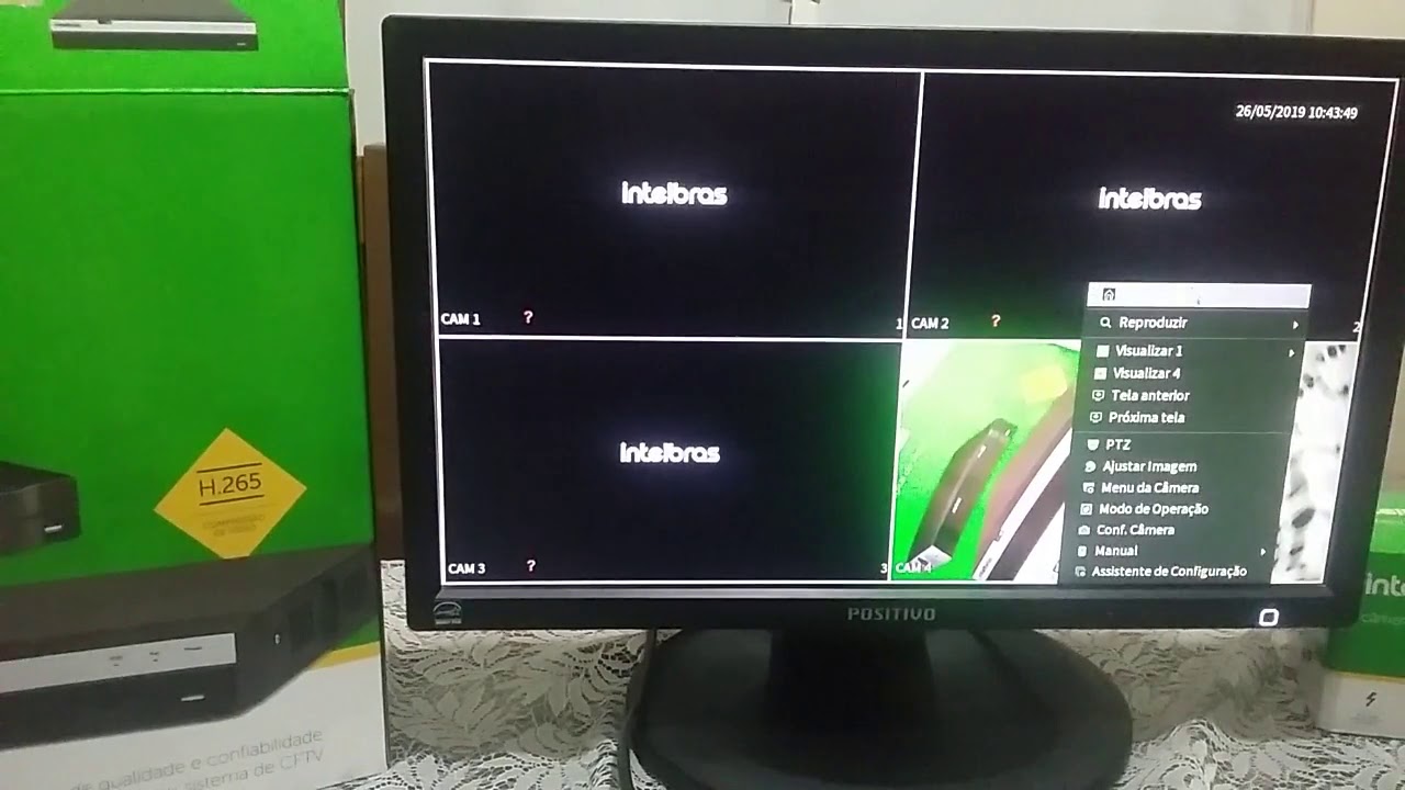 RESETAR A SENHA DO DVR MHDX 1104 , MHDX 1108 E MHDX 1116 DA INTELBRAS