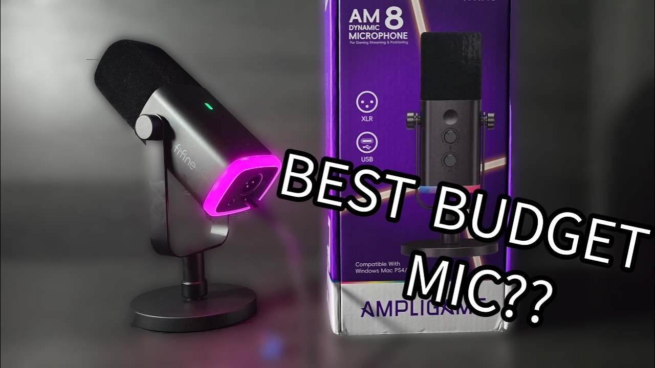 The BEST Budget Mic?? Fifine AM8 Review