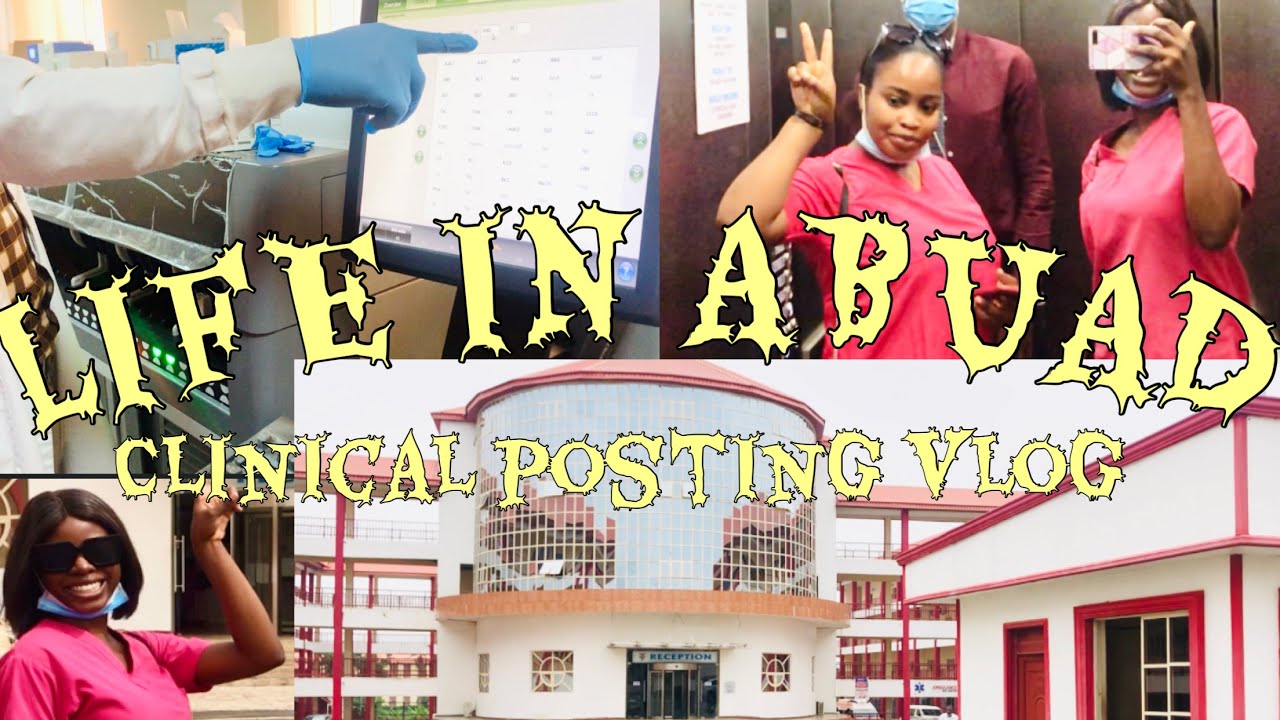 LIFE IN ABUAD || CLINICAL POSTING || mini tour of the hospital and laboratory