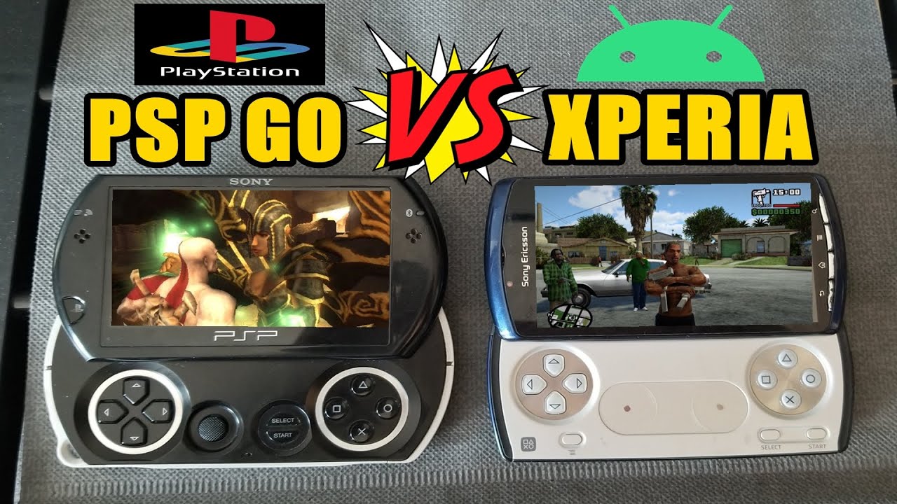 PSP Go VS Sony Ericsson Xperia Play - Cual es la Mejor Portátil?