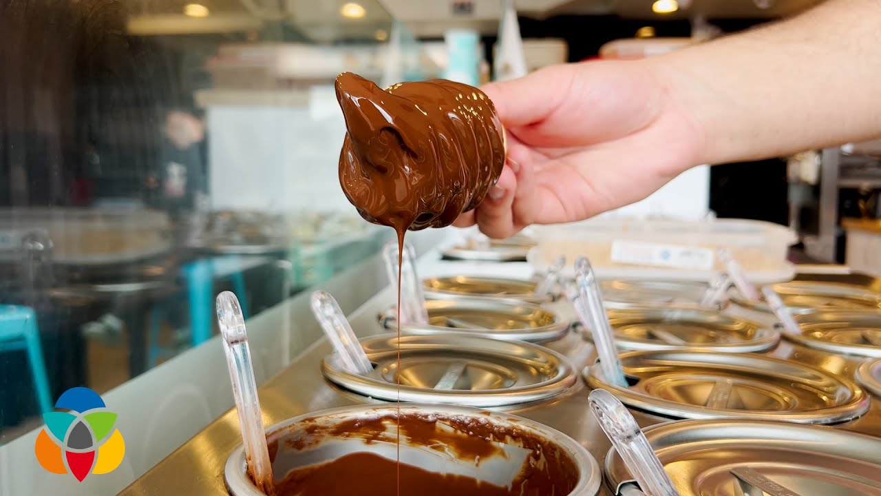 New ice cream place takes dipping cones to the next level