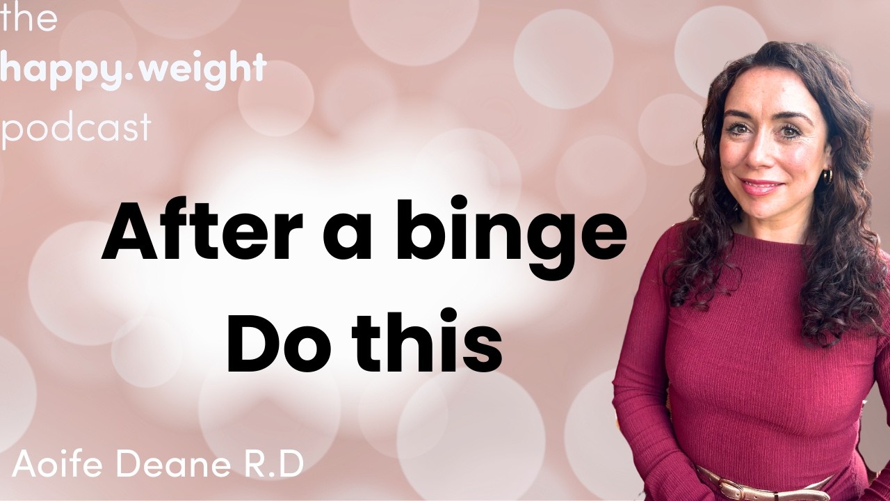 If you’ve binged or overeaten do this