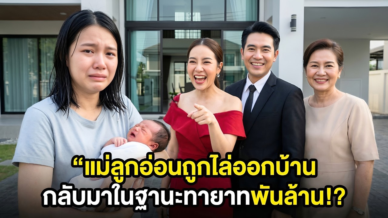 ถูกสามีนอกใจ–ถูกทิ้งพร้อมลูกแรกเกิด แต่เธอกลับมาในฐานะทายาทพันล้าน! |ผู้หญิงถูกทิ้ง