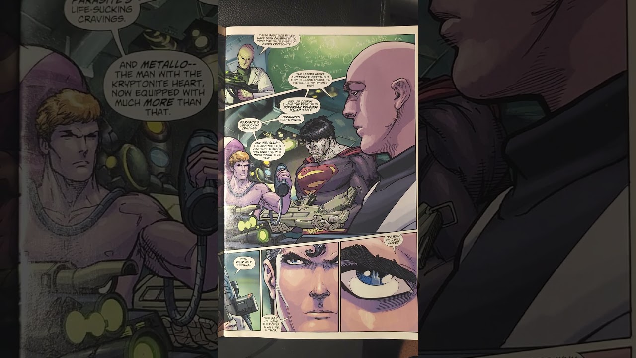 ACTION COMICS ANNUAL #11✨️P50 SUPERMAN VS ZOD 