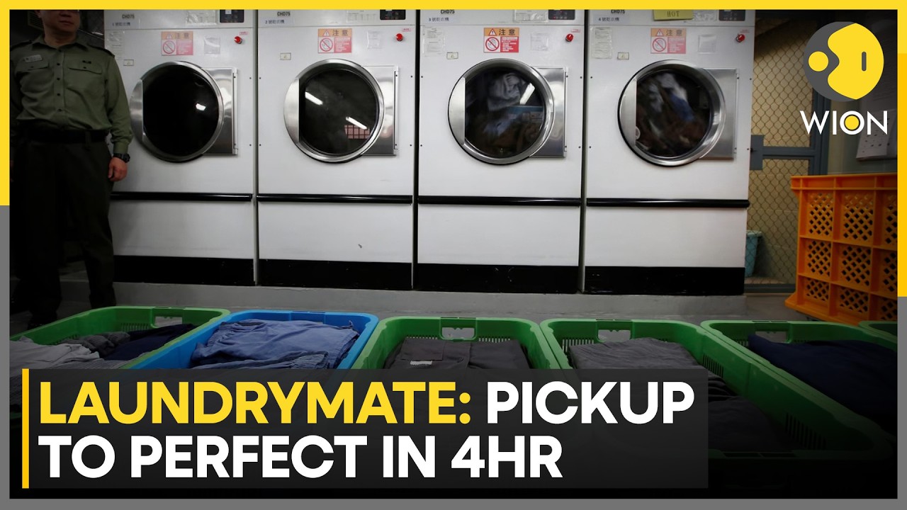 LaundryMate: Clean Clothes in 4 Hours for Busy Lives | WION