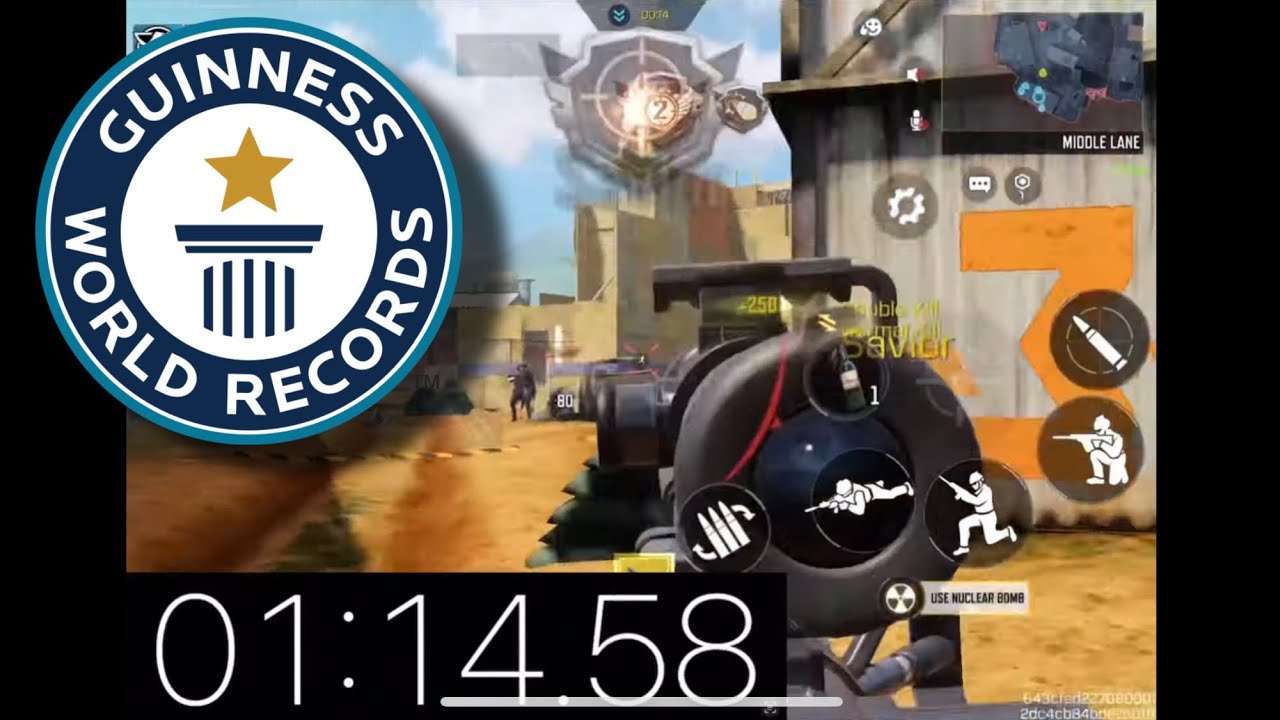 World&rsquo;s Fastest Ranked sniper nuke in CODM (New World Record)