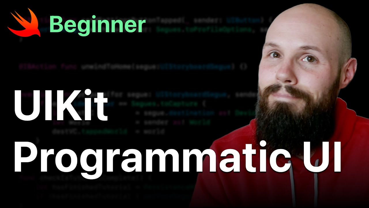 Введение в программный пользовательский интерфейс — UIKit | Xcode 14