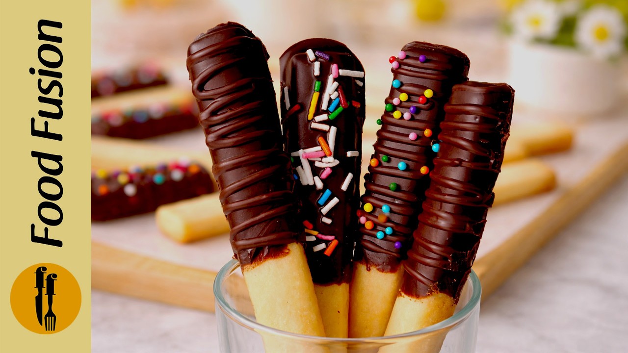 Cookie Sticks Recipe by Food Fusion