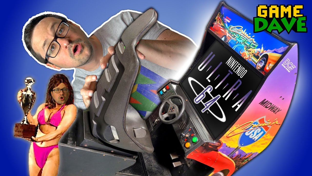 Cruis'n World Arcade Cabinet Restore - Hiding the Ultra 64? | Game Dave