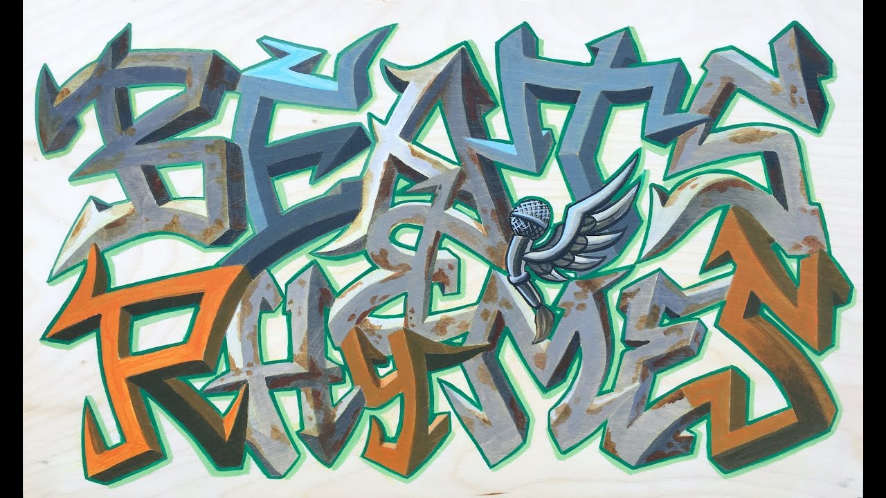 Osdorp Posse - Beats en Rijms (Def P painting 