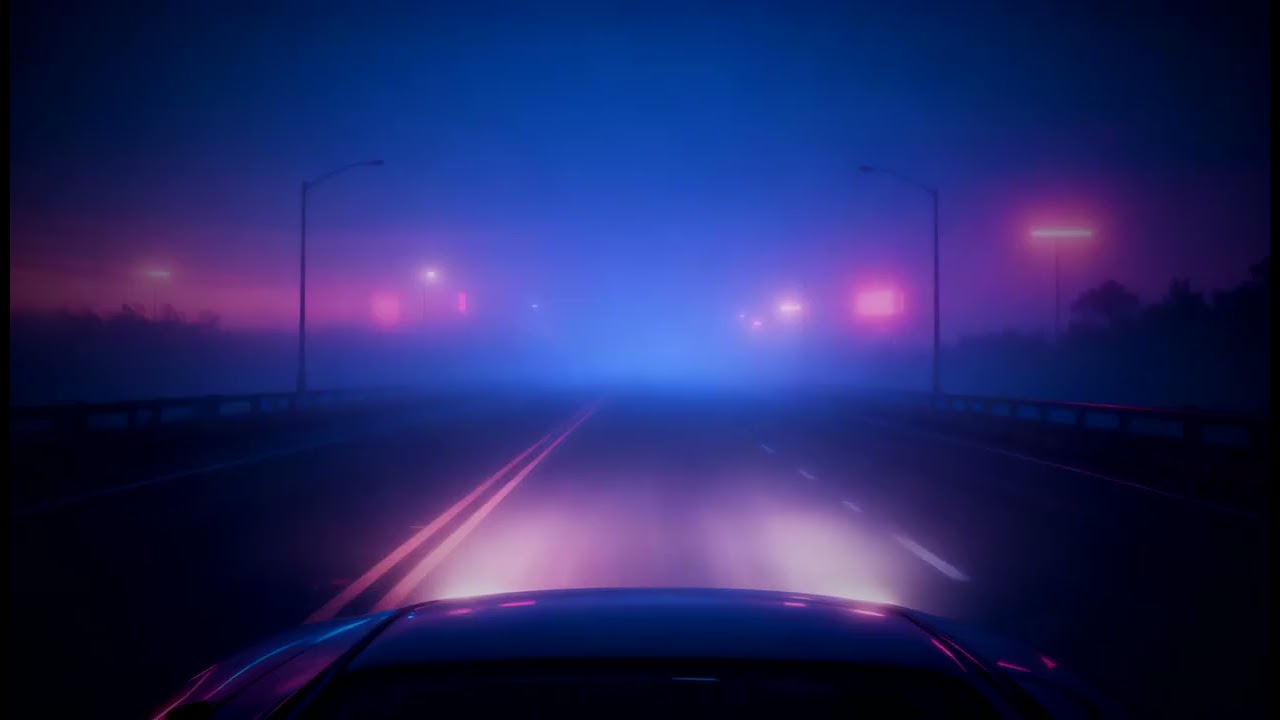 driving until the fog takes over.