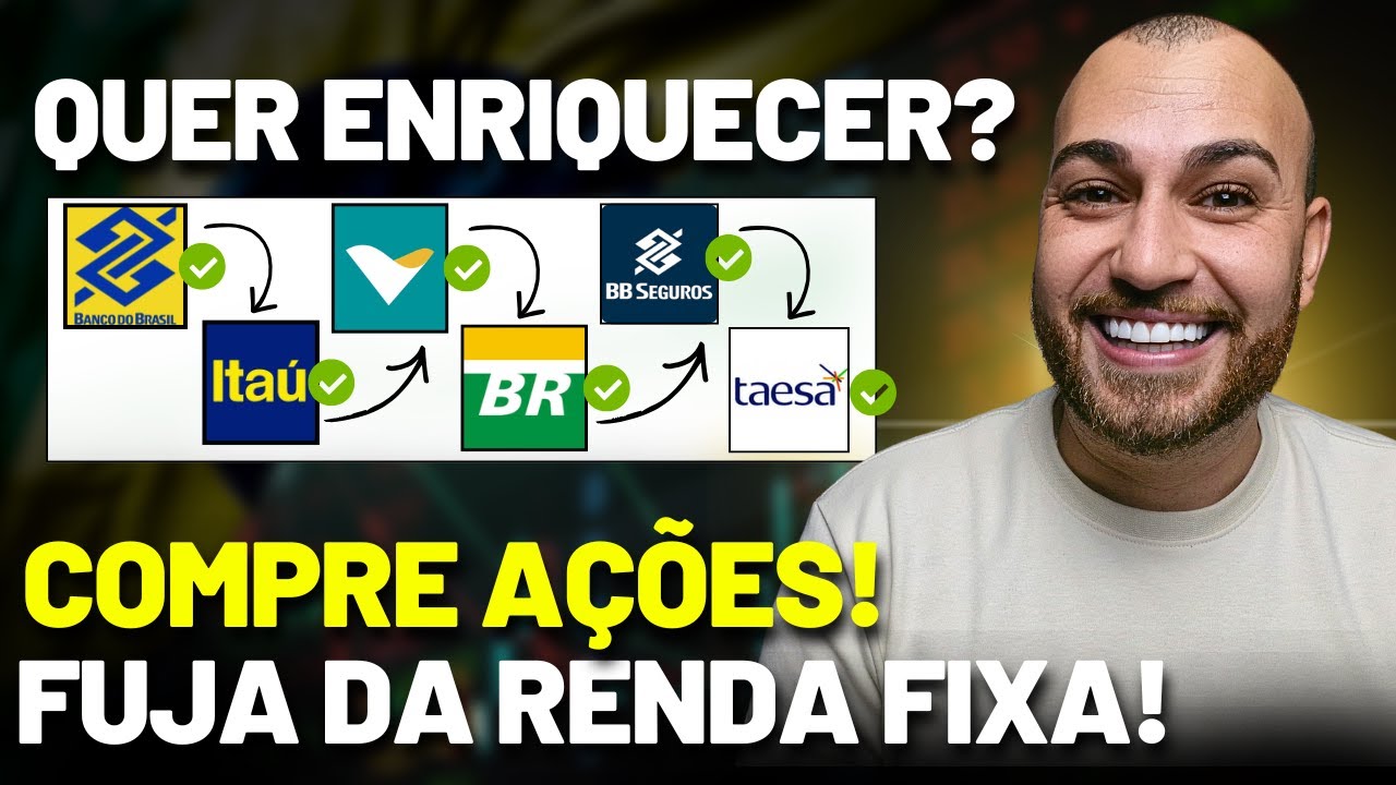 Onde os ricos investem? Renda Variável, ações, empresas! Quer enriquecer? FUJA DA RENDA FIXA!