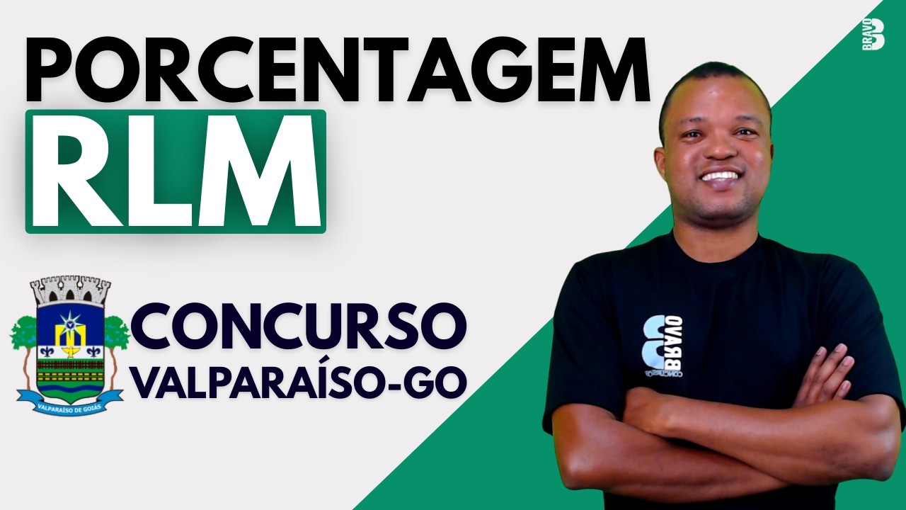 RLM | QUESTÕES DE PORCENTAGEM | CONCURSO PREF. DE  VALPARAÍSO - GO