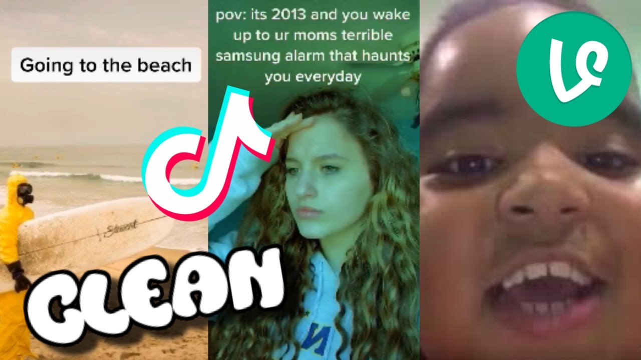 CLEAN tiktoks AND vines because i'm indecisive | Clean Videos