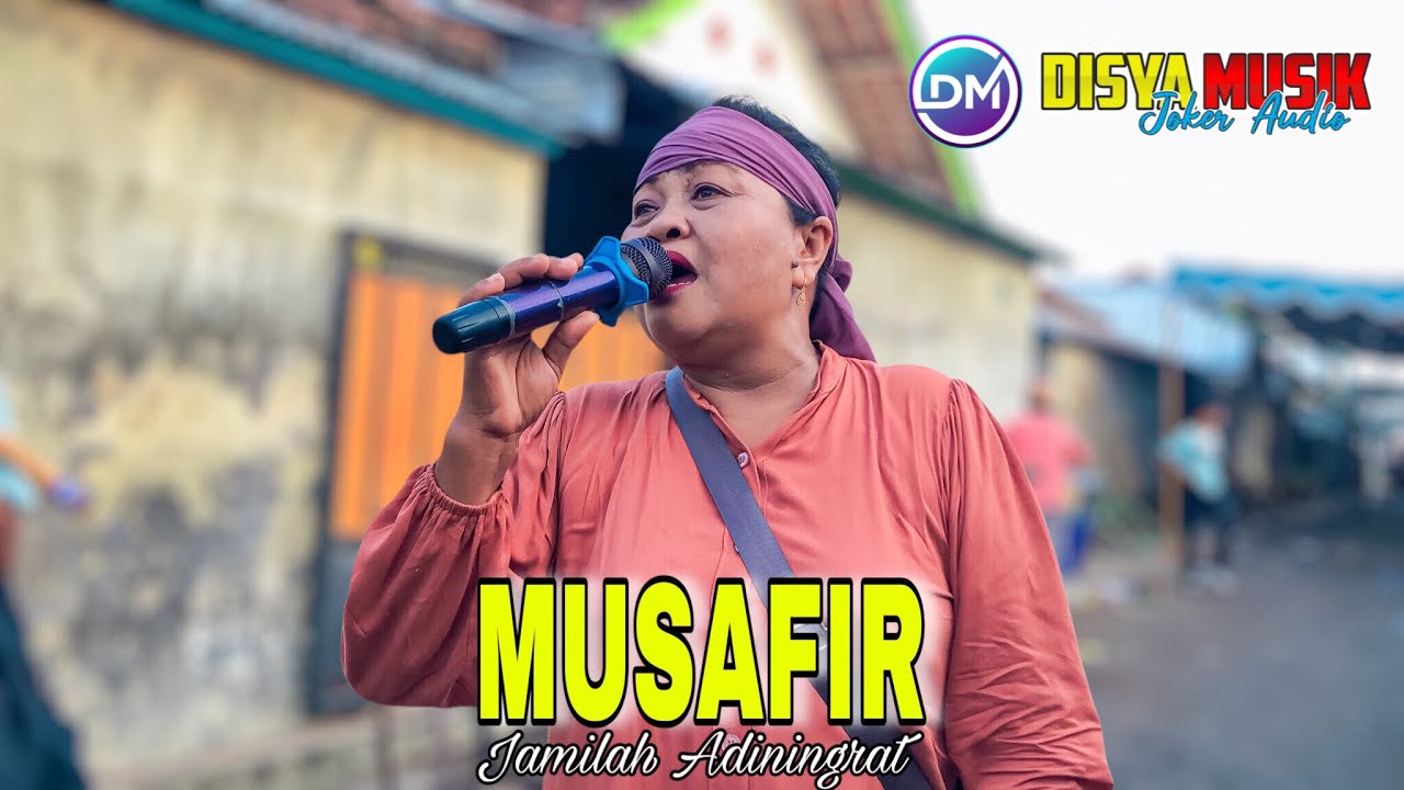 MUSAFIR ~ BUNDA JAMILAH ADININGRAT NYANYI LAGU CIPTAANNYA DI DISYA MUSIK