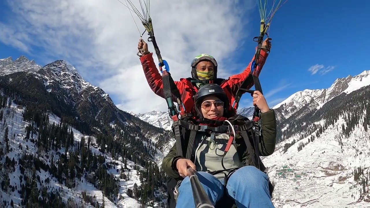 solang valley paragliding/