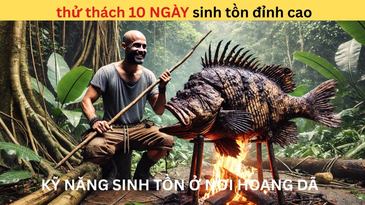 REVIEW SINH TỒN | THỬ THÁCH SINH TỒN 10 NGÀY Ở RỪNG SÂU  - KỸ NĂNG SINH TỒN