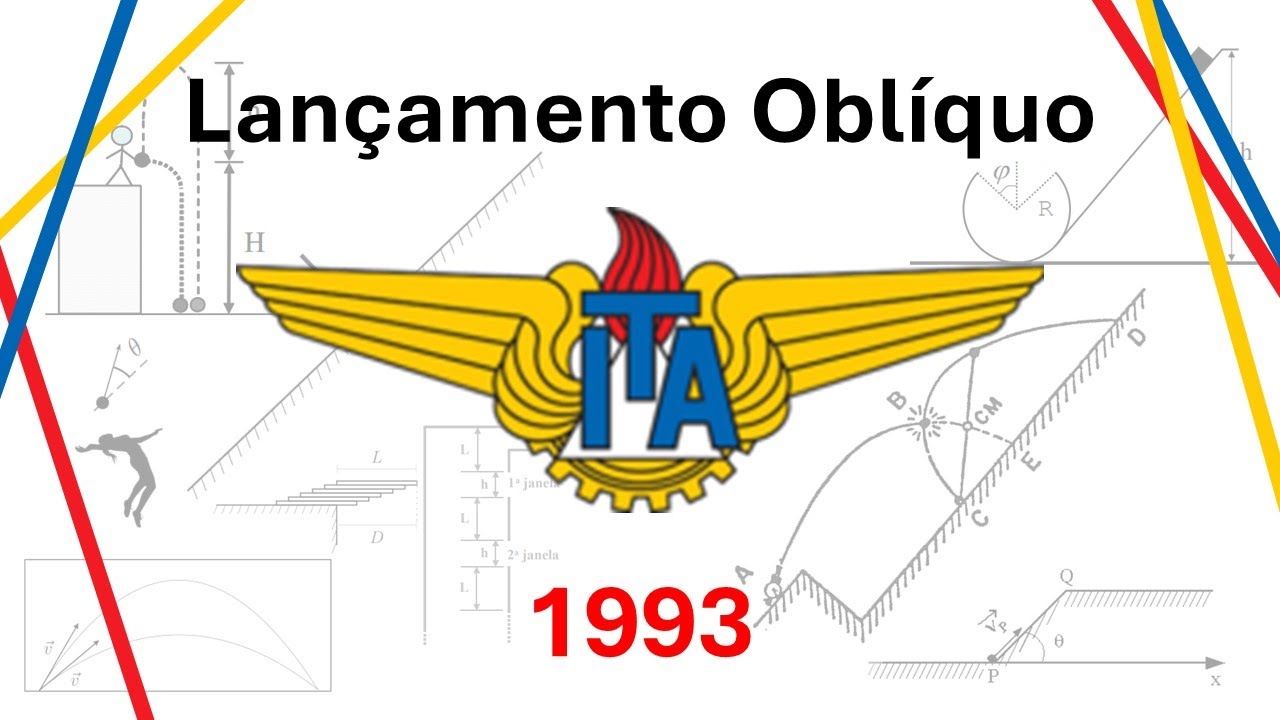 Questão ITA SENSACIONAL sobre Lançamento Oblíquo - Física 1993