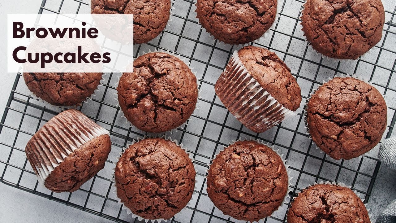 Brownie Cupcakes | The Best of Both Worlds!