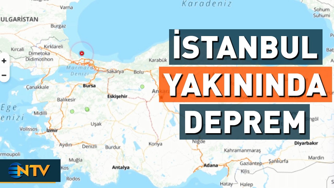 İstanbul'da Hissedilen Bir Deprem Meydana Geldi | NTV
